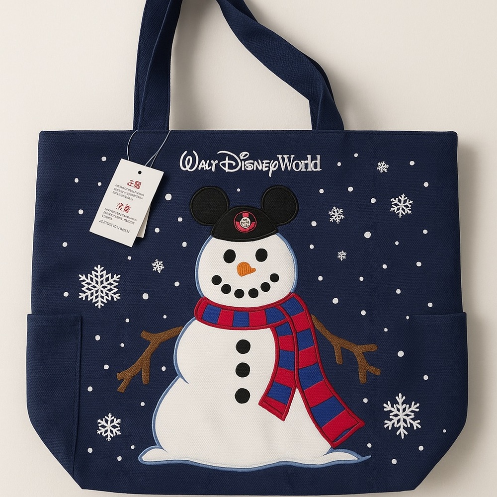 Walt Disney World Snowman Tote Bag #DisneyStyle #DisneyBag #DisneyLover